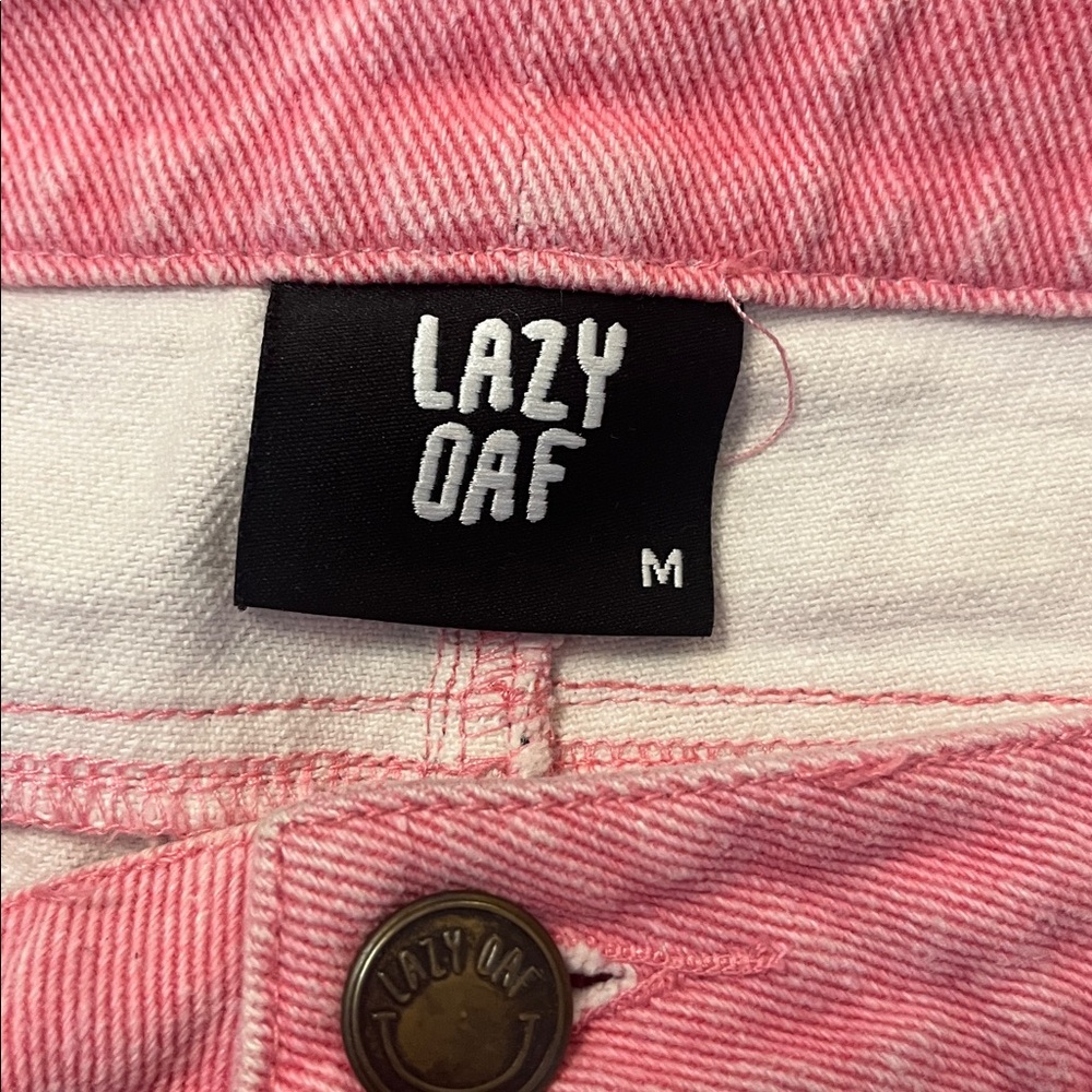 Lazy Oaf Pink Watermelon Print Women Shorts - Picture 2 of 3